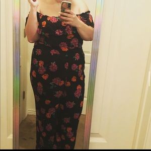 Off the shoulders torrid romper.